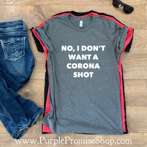 No, I don’t want a corona shot