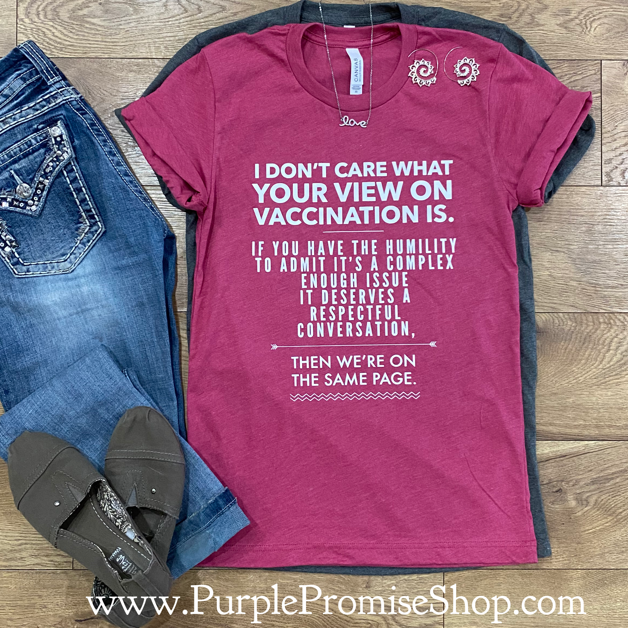 I don’t care what your view on vaccination is. If you have the humility to admit it’s a complex enough issue it deserves a respectful conversation, then we’re on the same page.