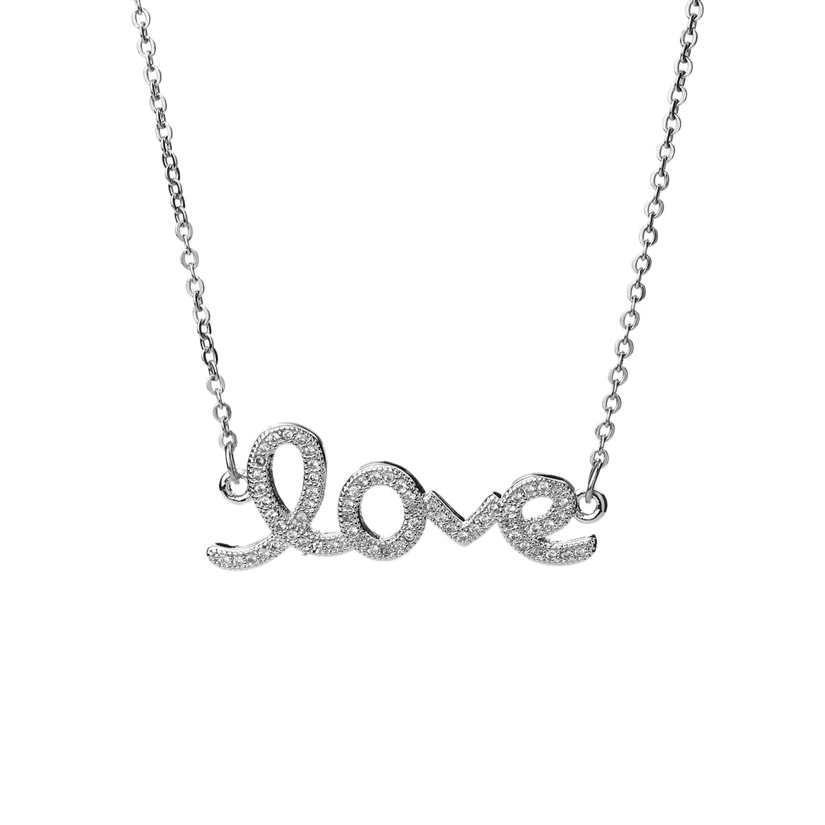 “Love” necklace