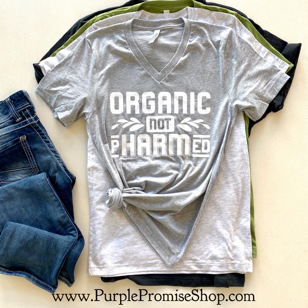 Organic not pHARMed -Vneck