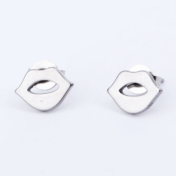 LIPS Stainless Steel Earrings