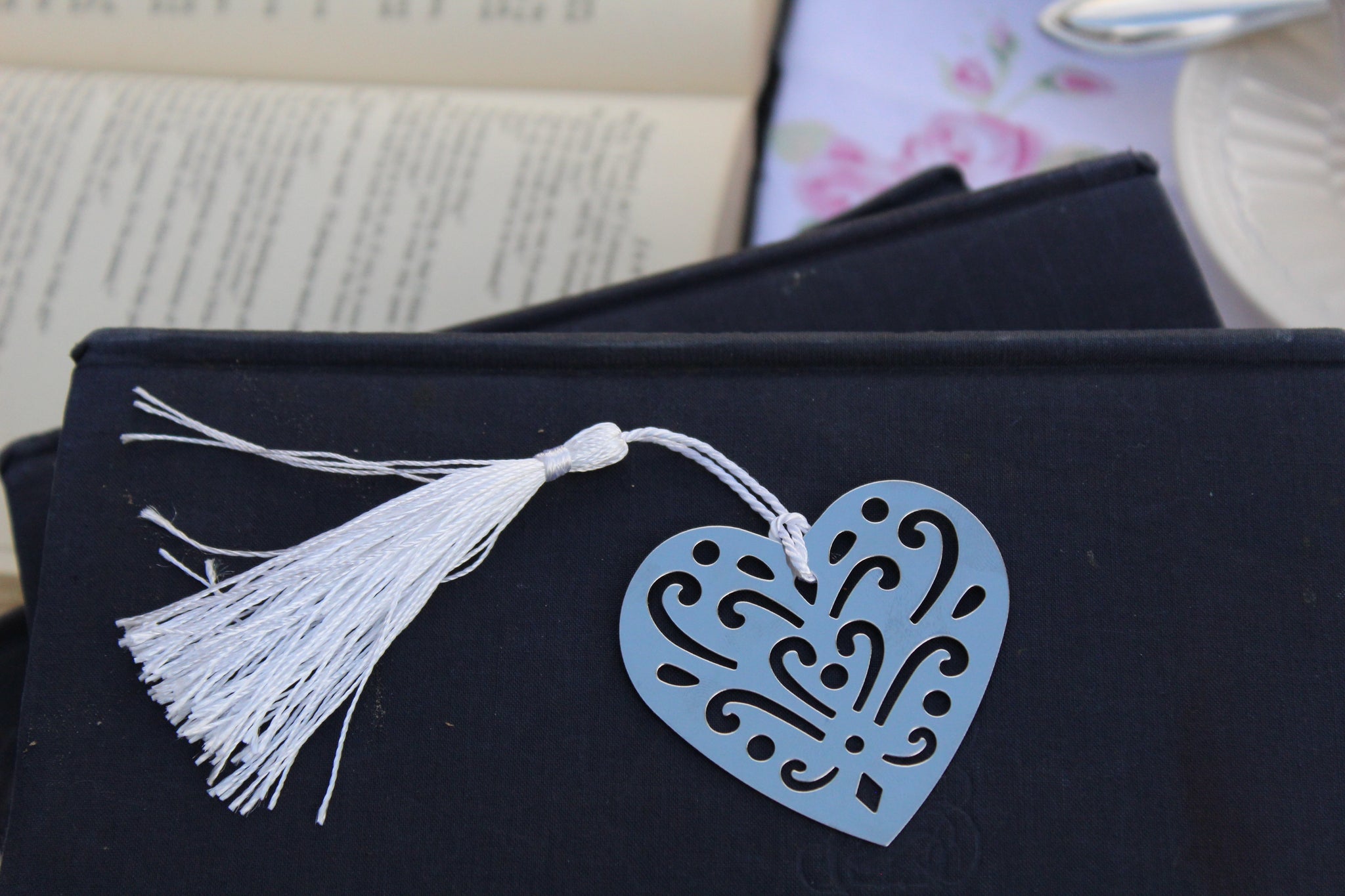 Bookmark HEART Stainless Steel