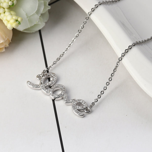 “Love” necklace