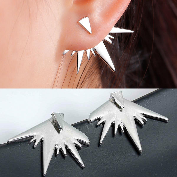 Yoga Star double-sided earrings