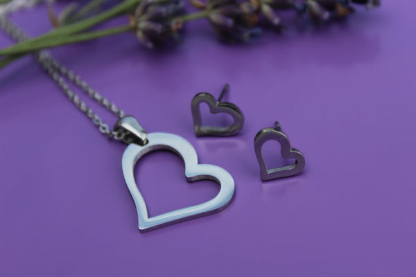 Love someone SET necklace and earrings