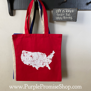 USA map - tote