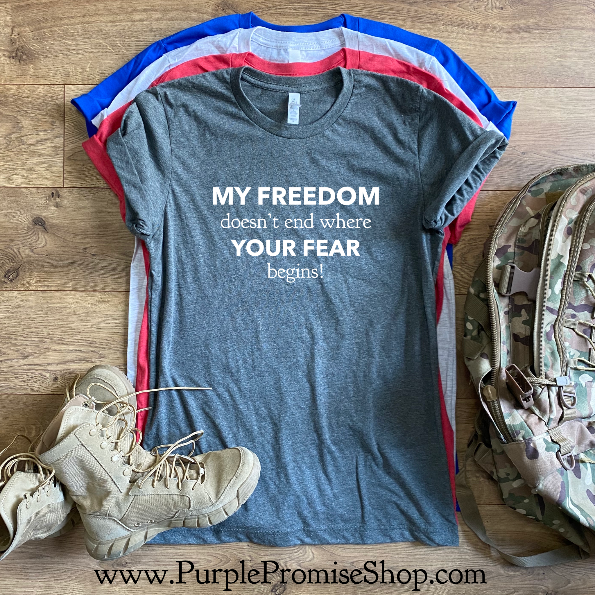 My freedom doesn't end where your fear begins! #1 best seller!