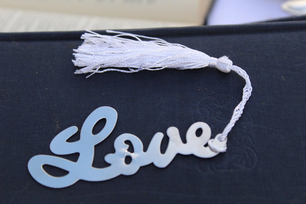 Bookmark "LOVE" Stainless Steel