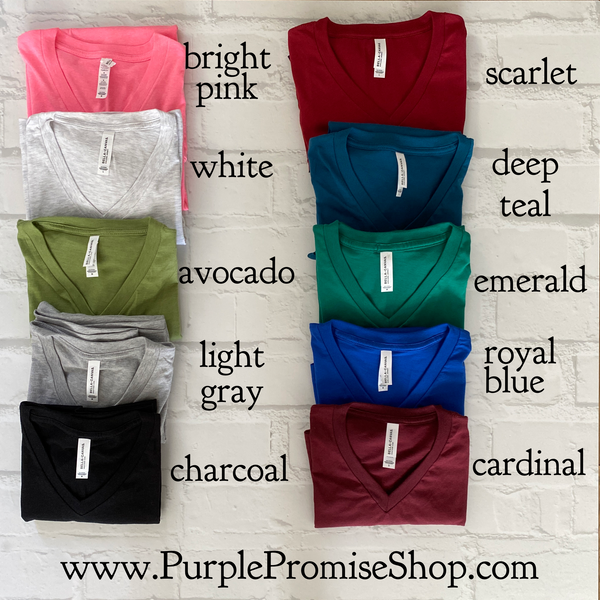 3 shirt bundle (including Custom) - Vneck