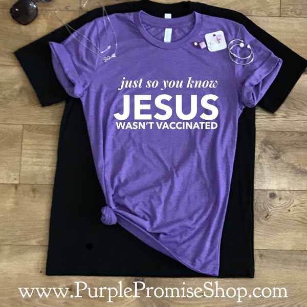 *crowd fave!* Just so you know Jesus wasn’t vaccinated